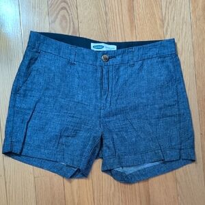 Blue Denim Shorts